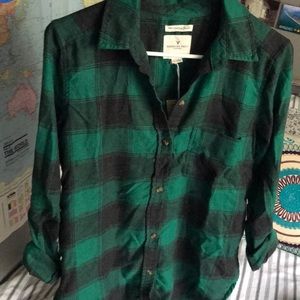 Button down flannel
